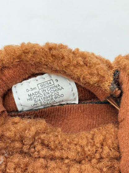 Old Navy Sherpa Crib Booties 0-3M