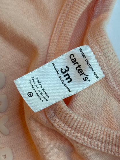 Carter's Happy Baby Sweatshirt 3m