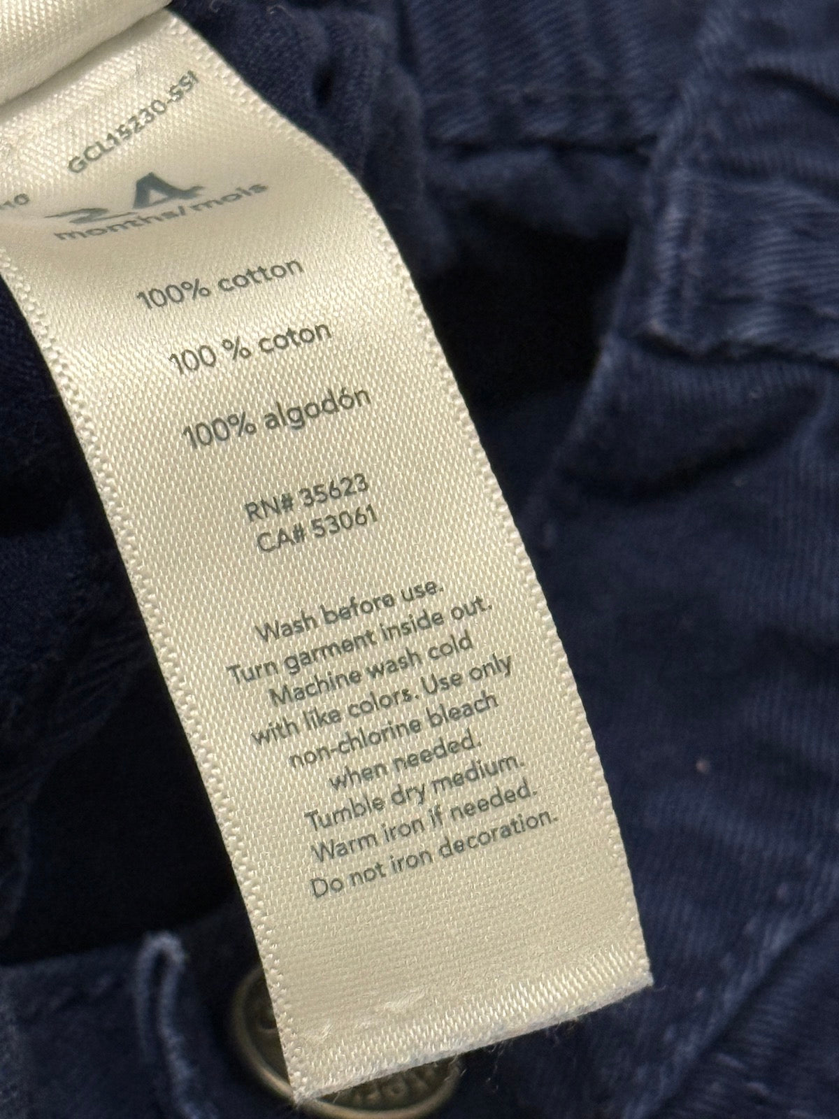 Carter's Navy Pants 24m