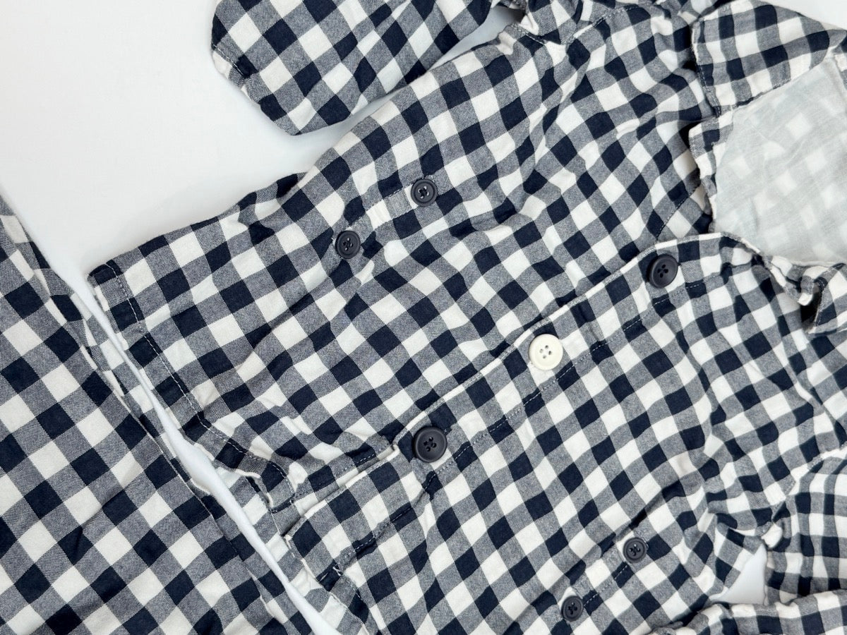 Muji Gingham Pajama Set 2T/3T