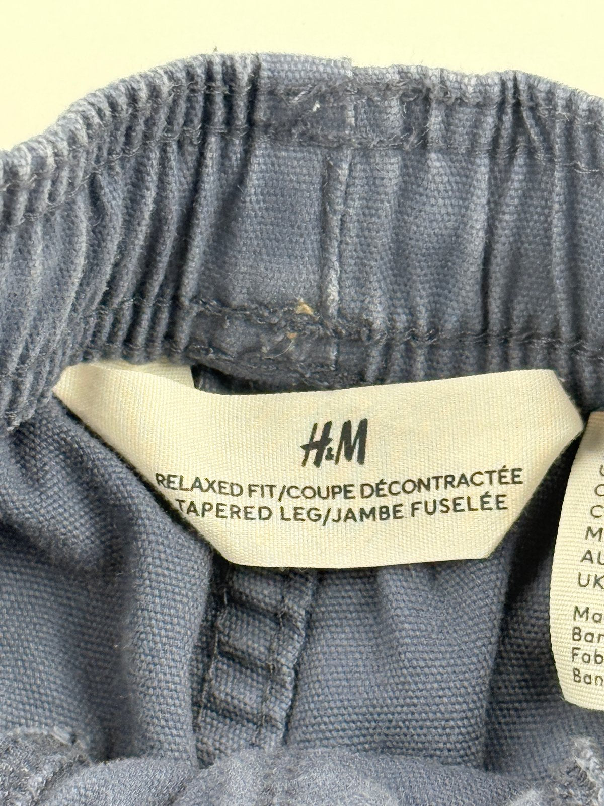 H&M Navy Joggers Size 5-6Y