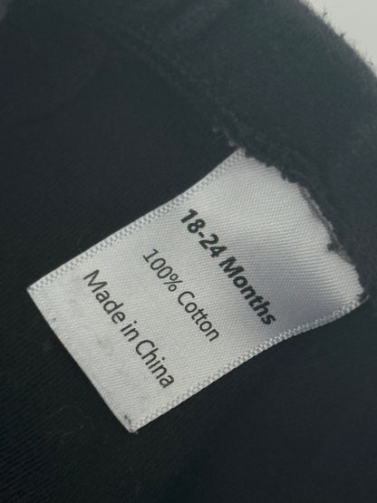 Black Jogger Sweatpants 18-24M