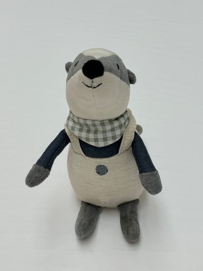 Jellycat Riverside Rambler Badger Baby Activity Toy